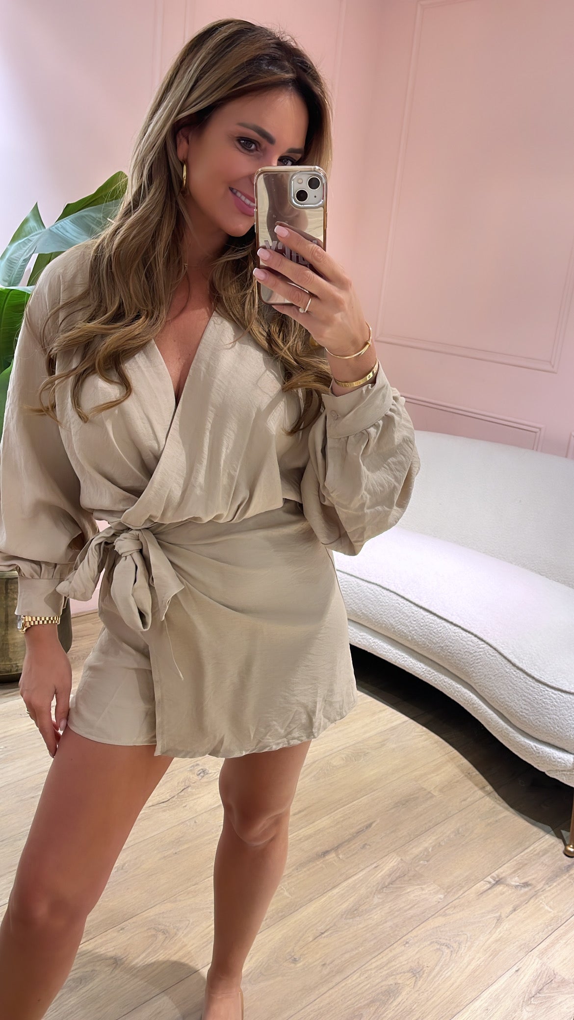 Playsuit June Beige