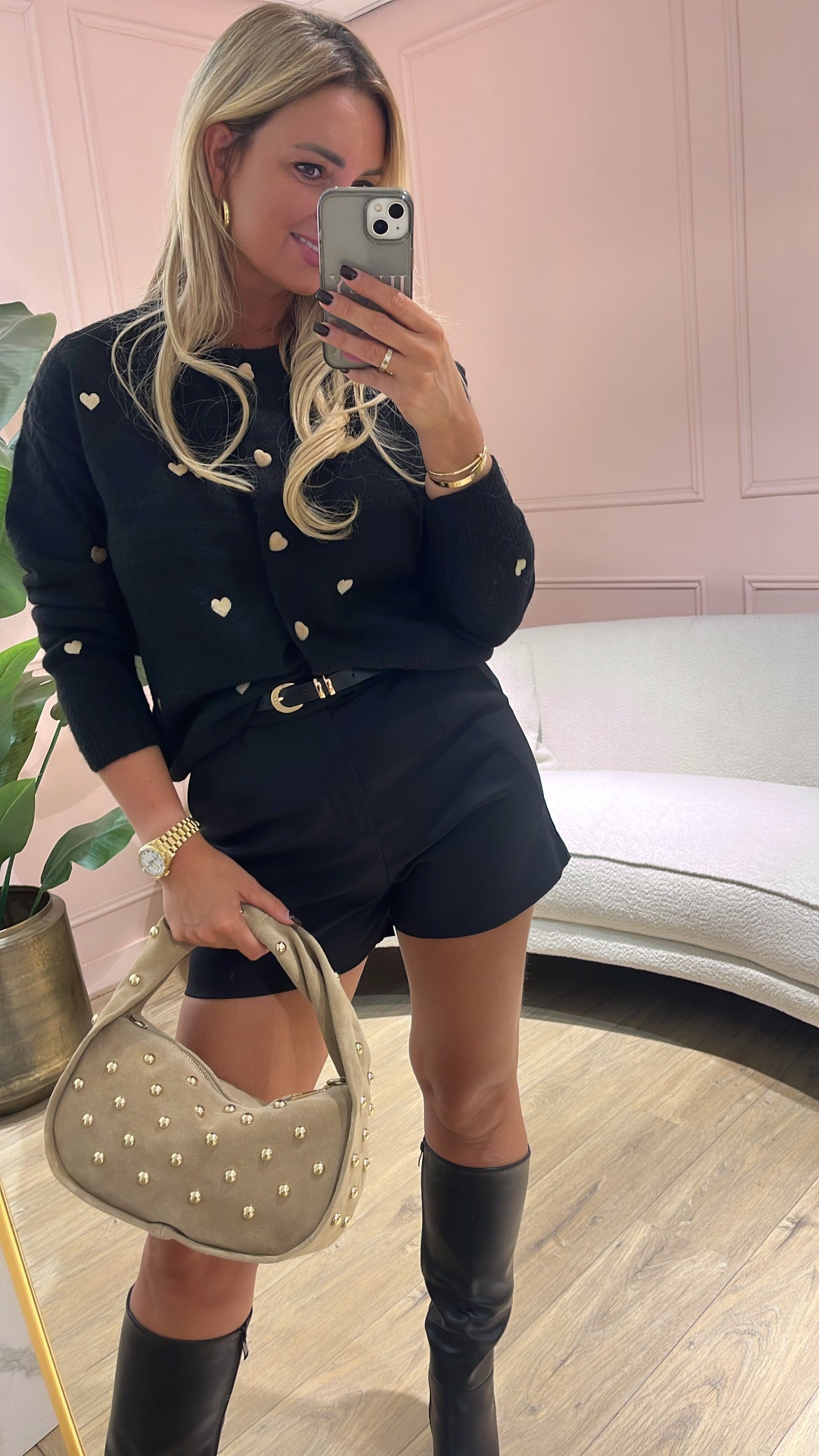 Vestje Ninthe Zwart