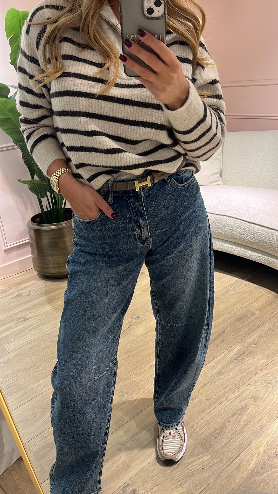 The Paris Striped Knit