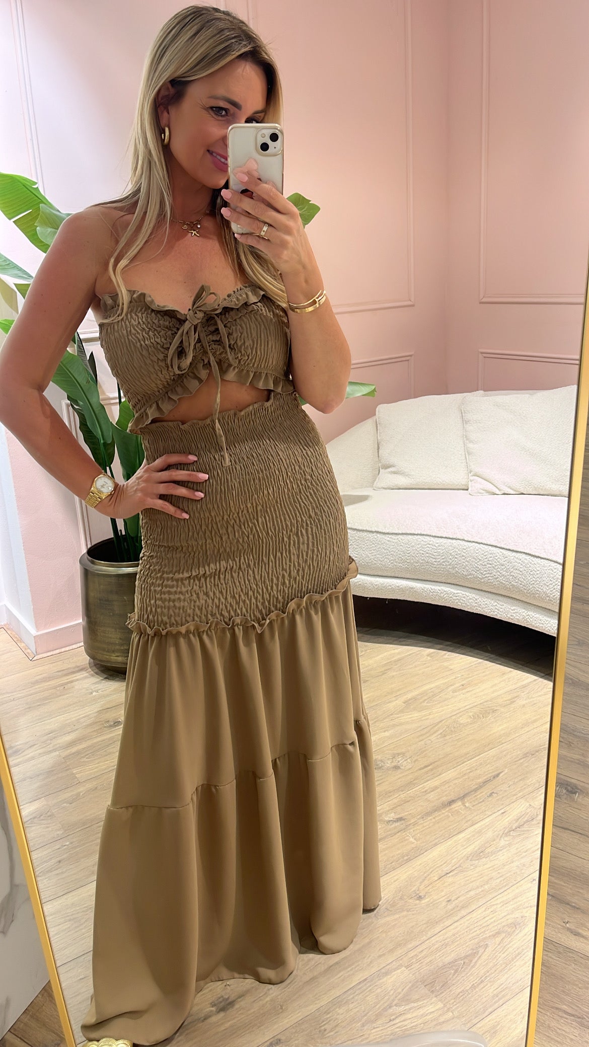 Jurk Paradise Nude