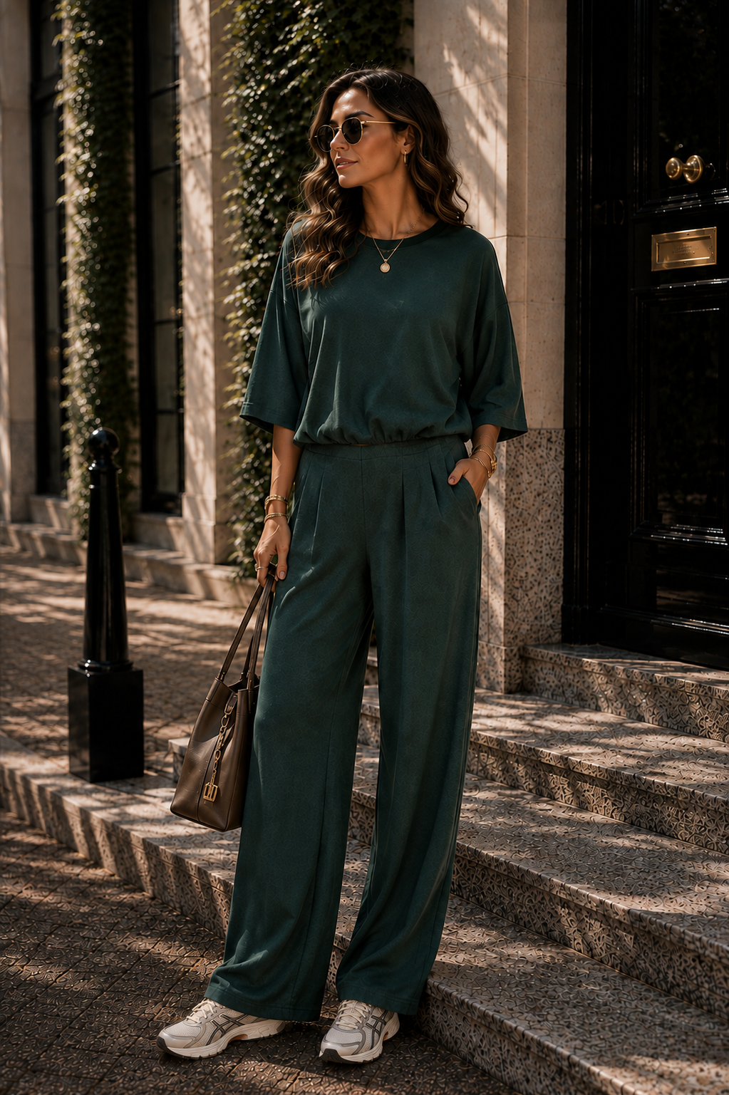 Loua Set - petrolgroen