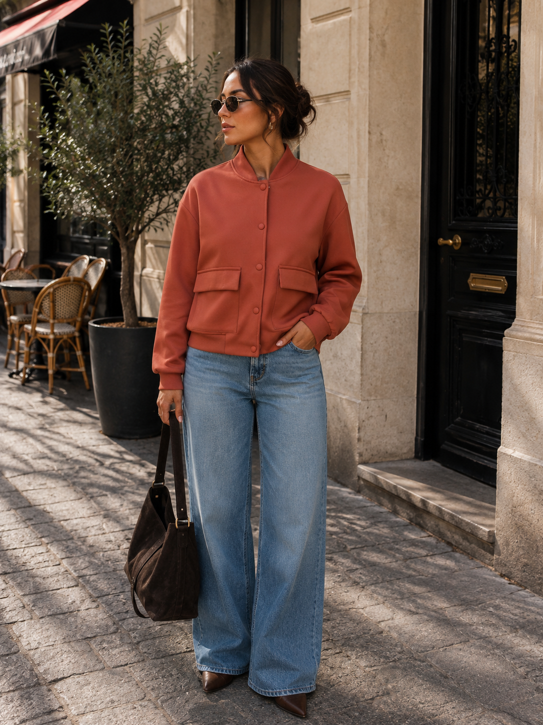 Elodie Jacket - terracotta