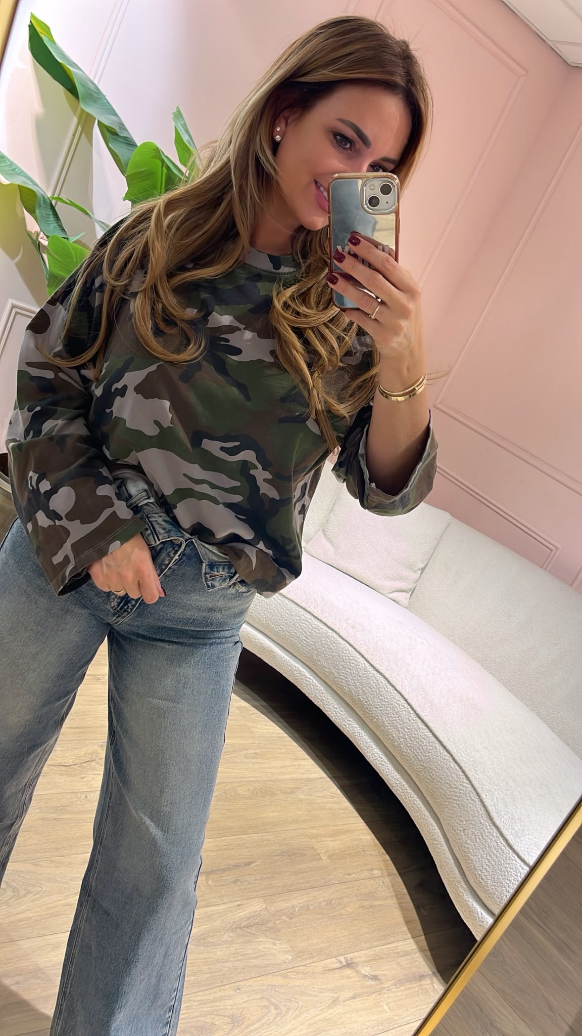 Camo Oversized Shirt