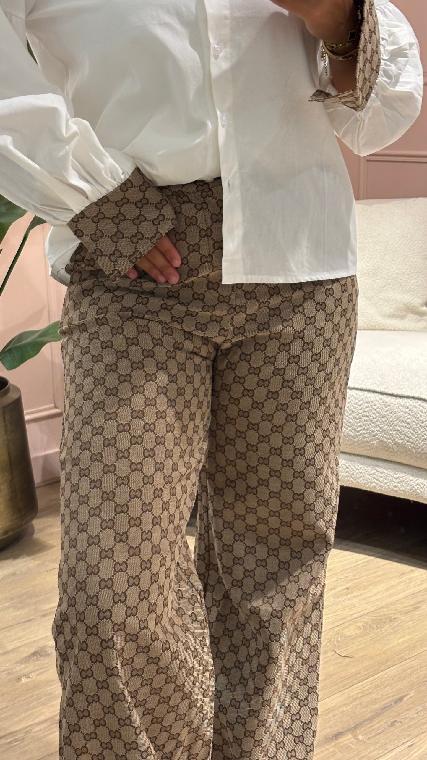 Chique Monogram Broek