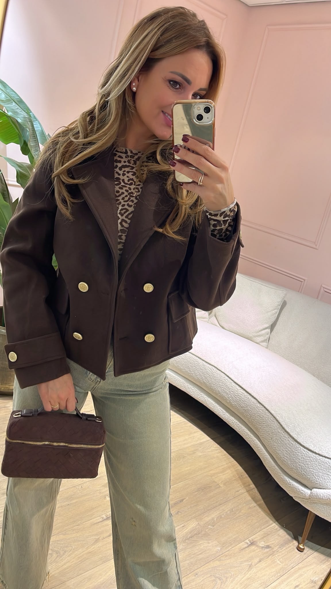 Céleste Jacket - donkerbruin