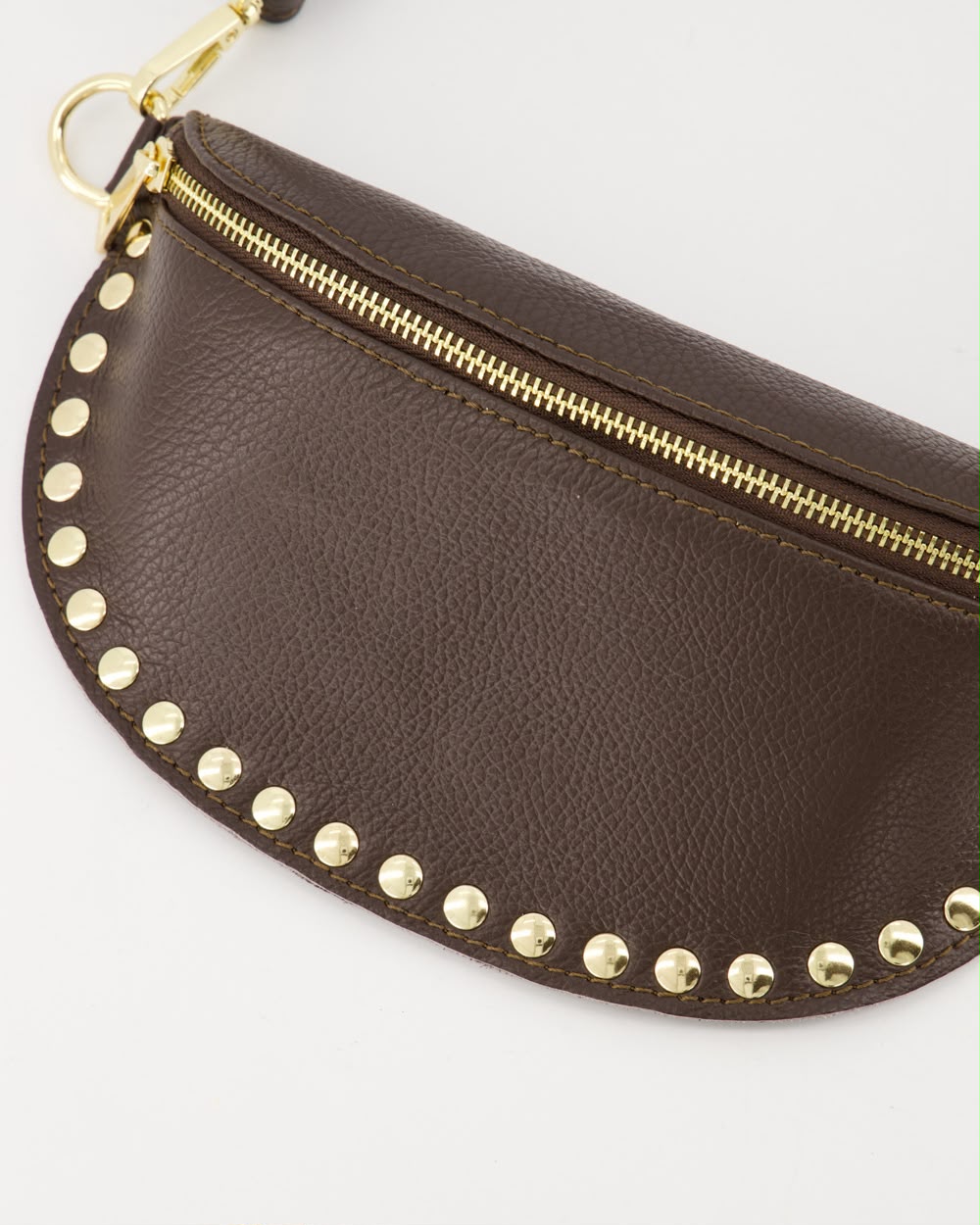 Luna Stud Bag - bruin