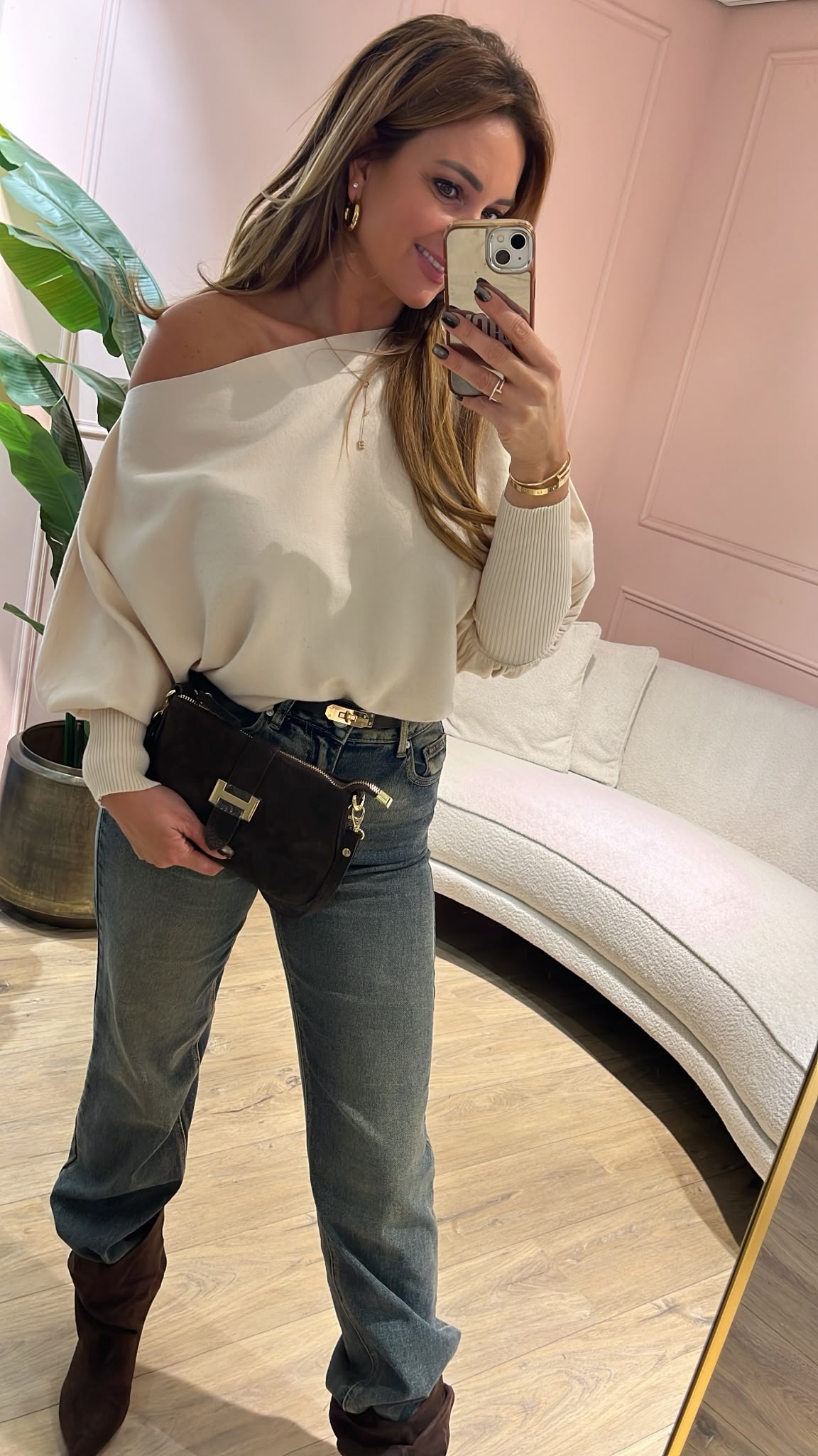 Amélie Knit Top - ecru
