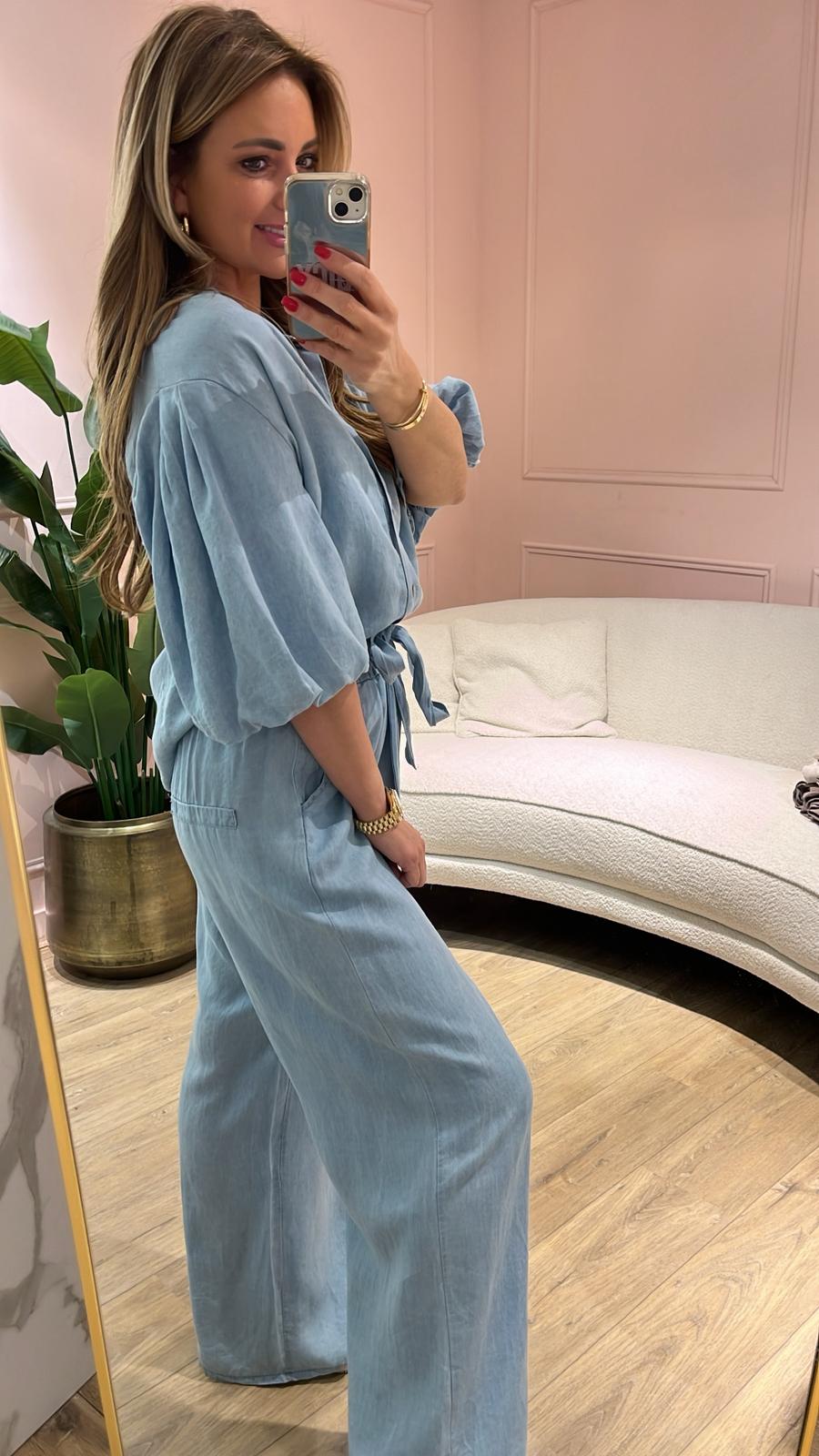 Luna Wide Leg Broek