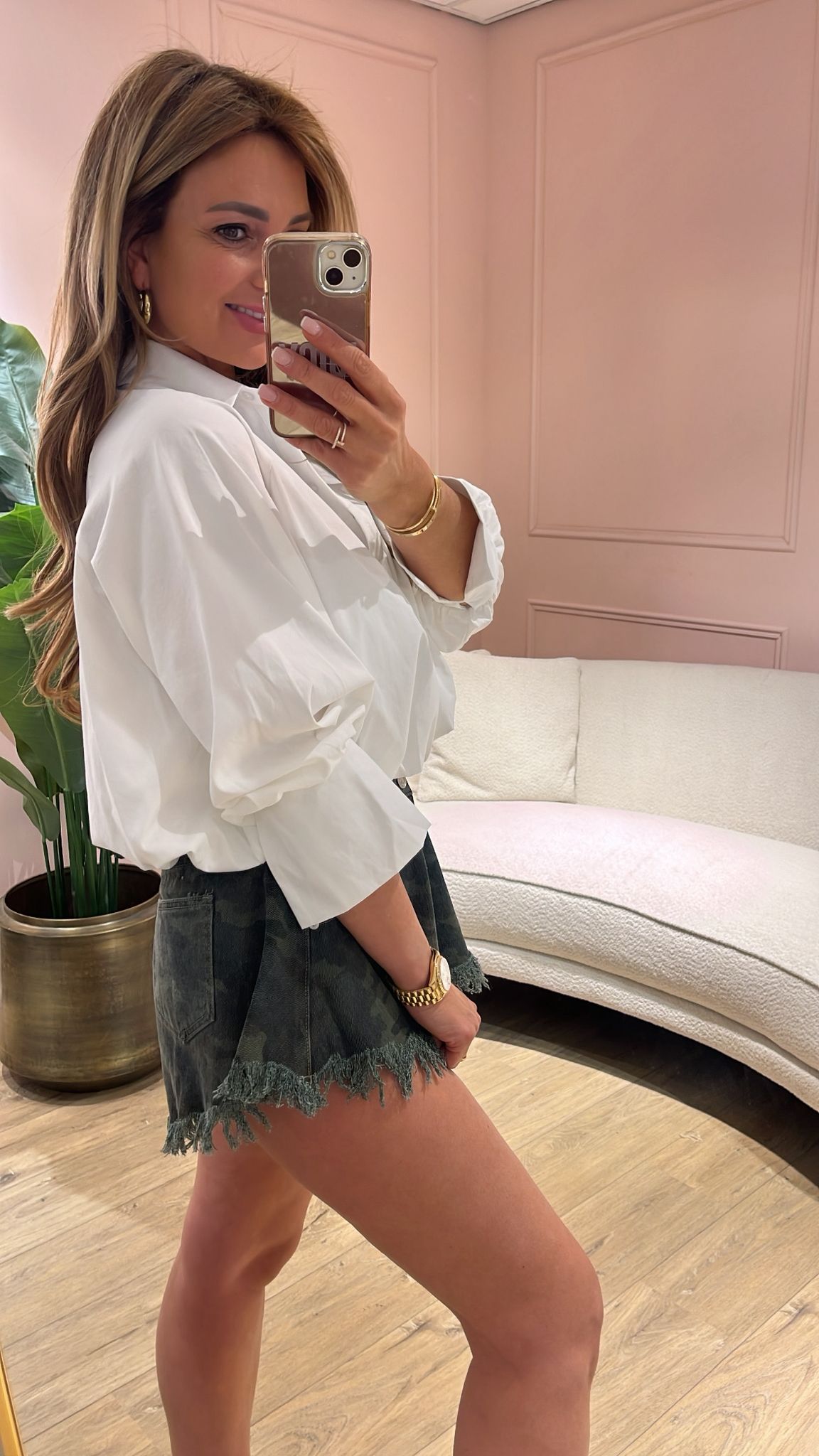 Mila Short - camo green ππ₯