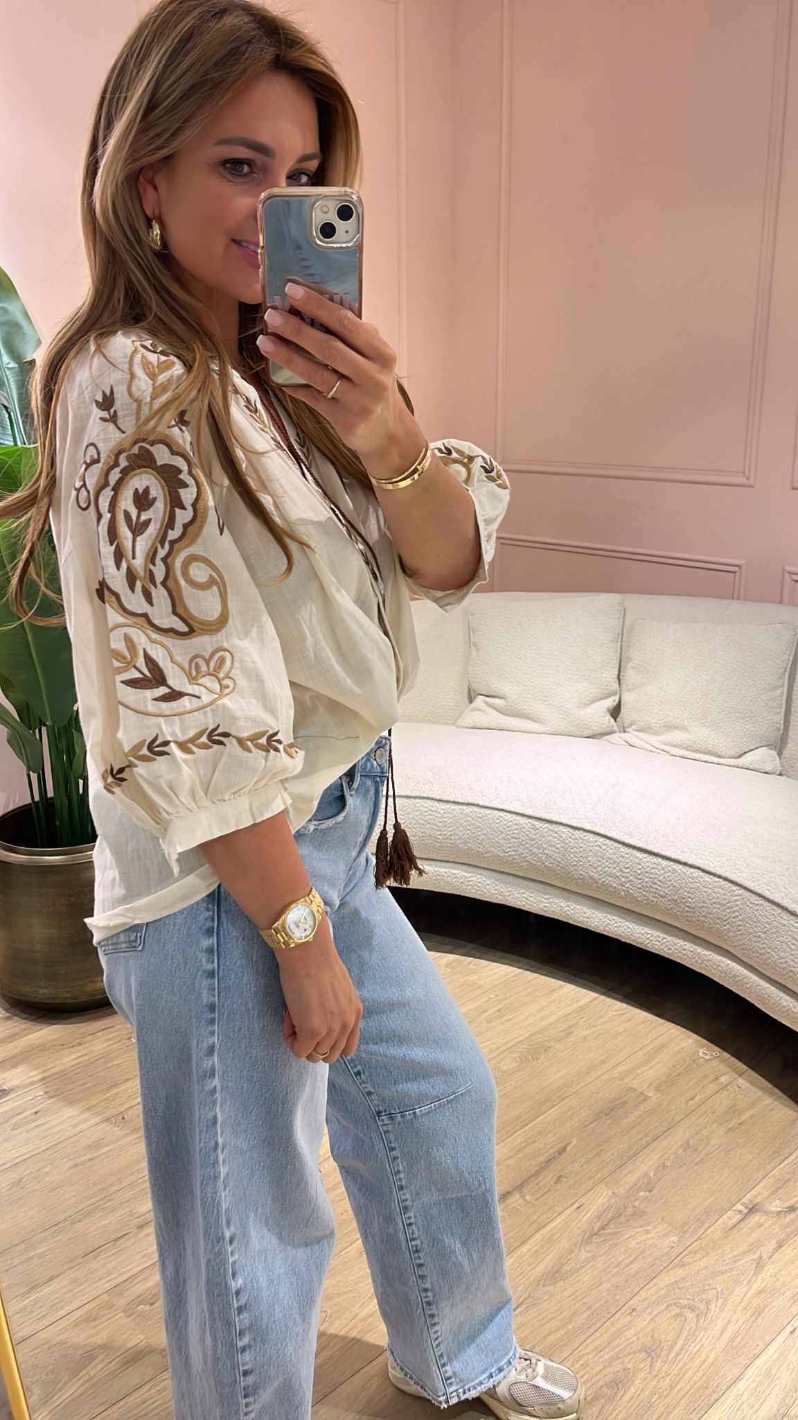 Boho Bloom Blouse