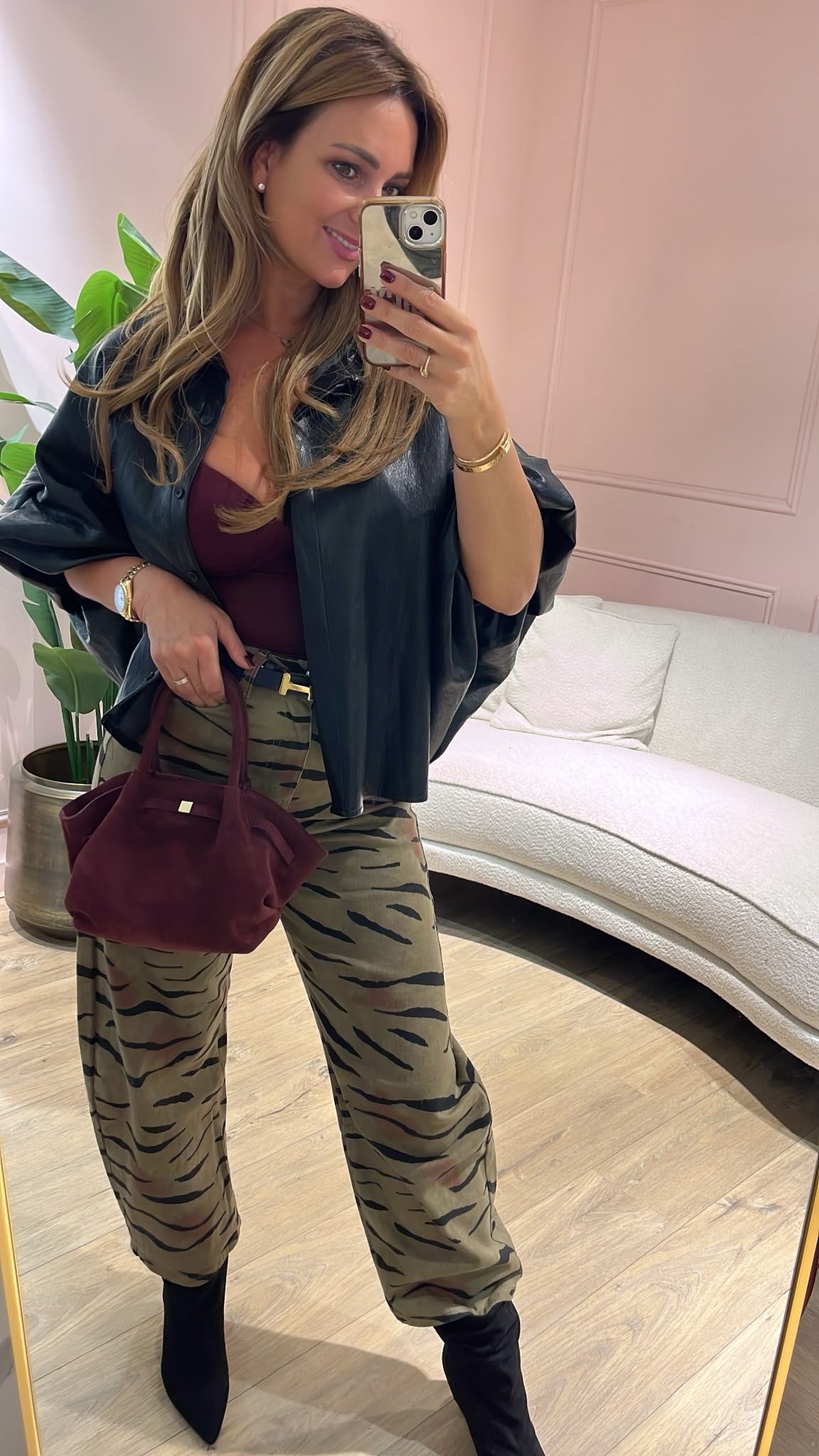 Animal Print Ballonbroek