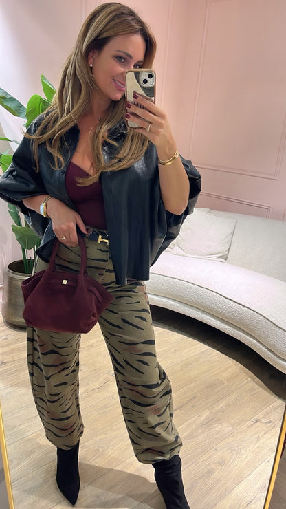 Animal Print Ballonbroek