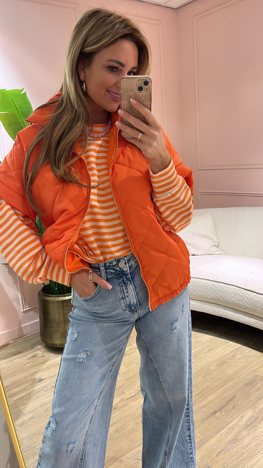 Bodywarmer Olivia Oranje