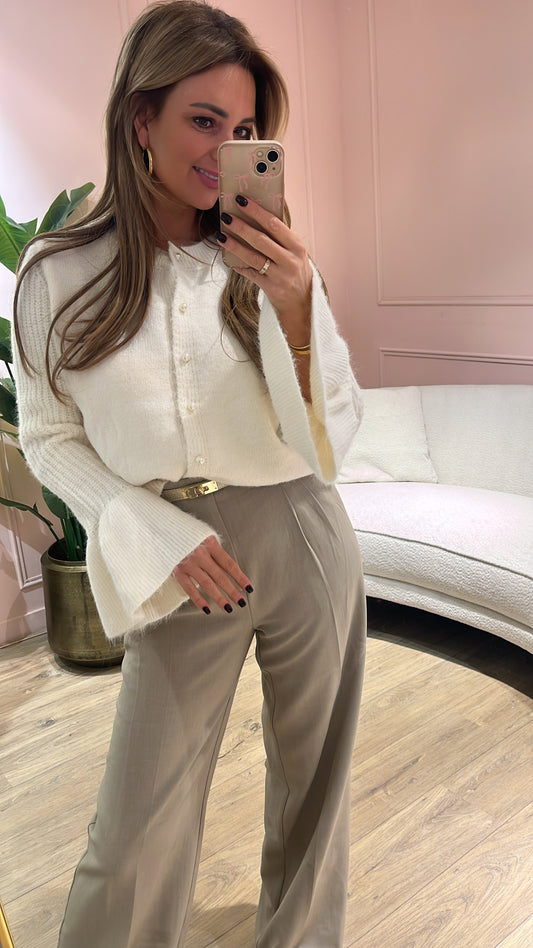 Sale Vest Lotte Creme