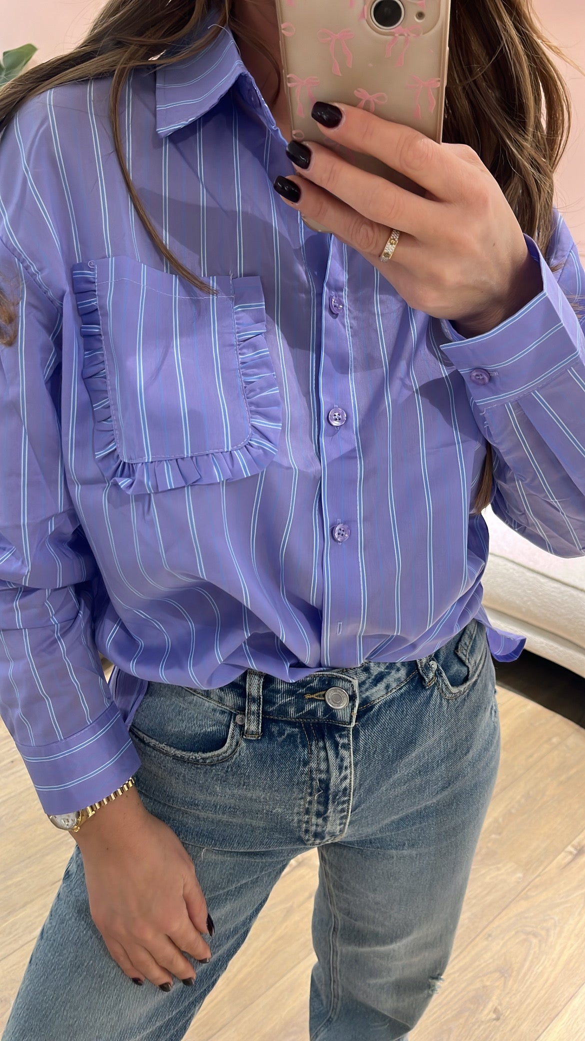 Blouse Azzuro Ninthe Paars