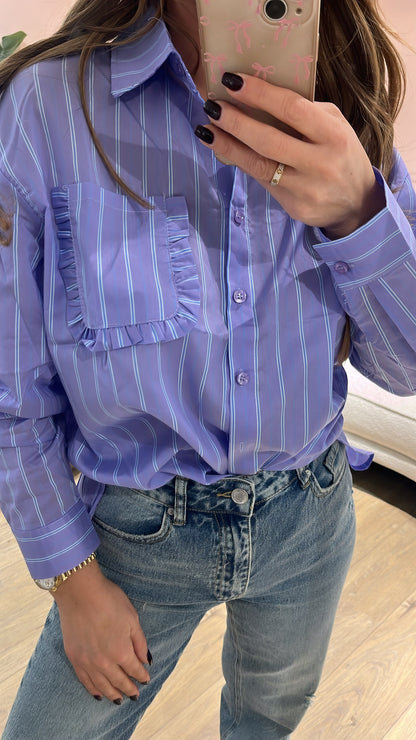 Blouse Azzuro Ninthe Paars