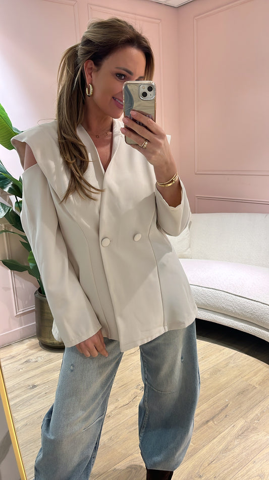 Blazer Luna Creme