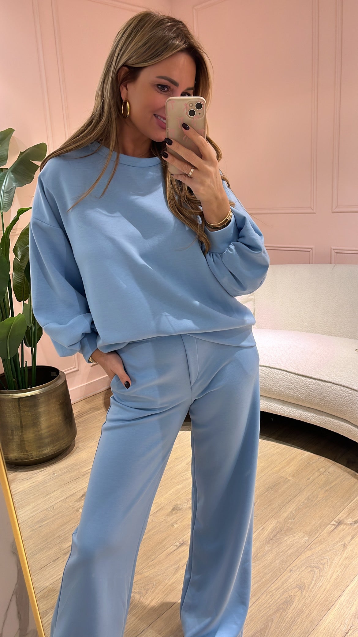 Broek Amelie Azzuro Blauw