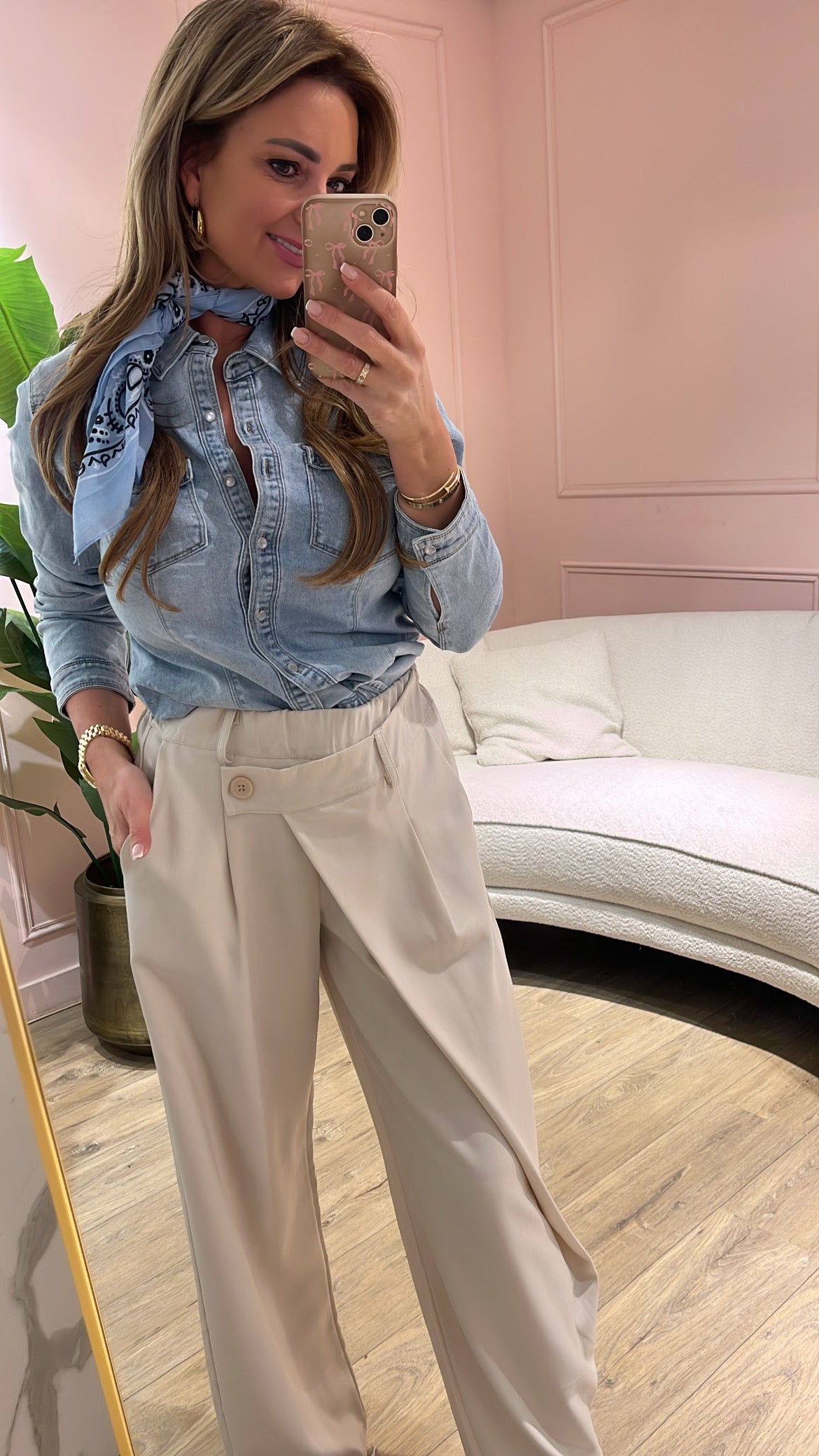 Denim Blouse Macey