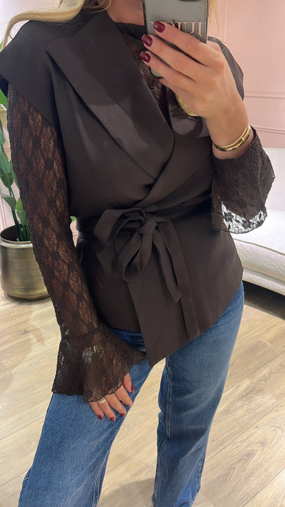 Gilet Lisa Choco