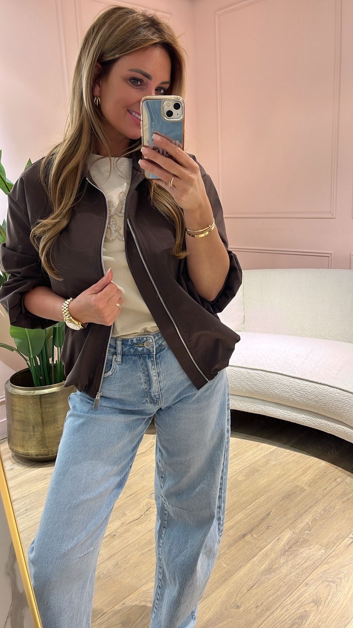 Mila Bomber - bruin