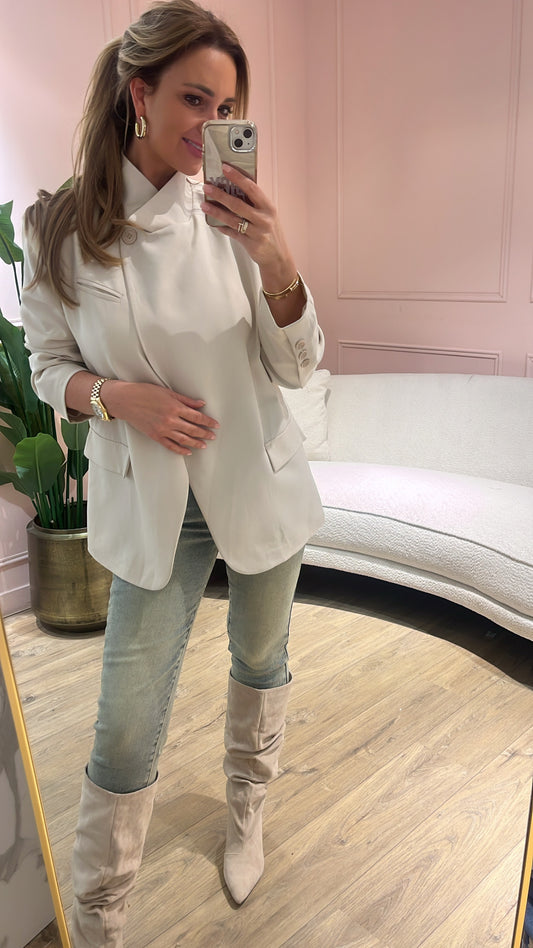Blazer Rox Creme