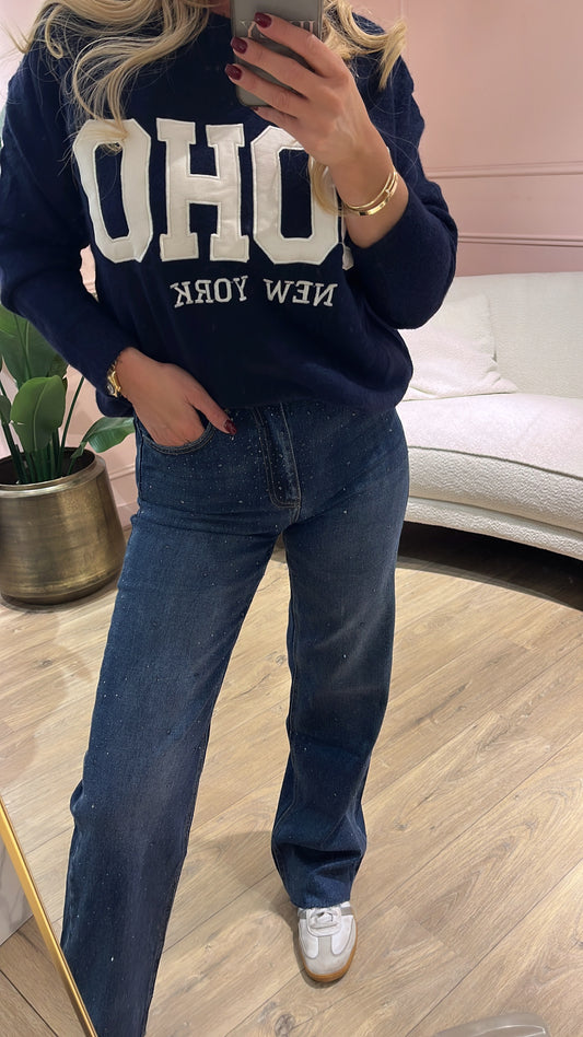 Jeans Britt Queen Hearts