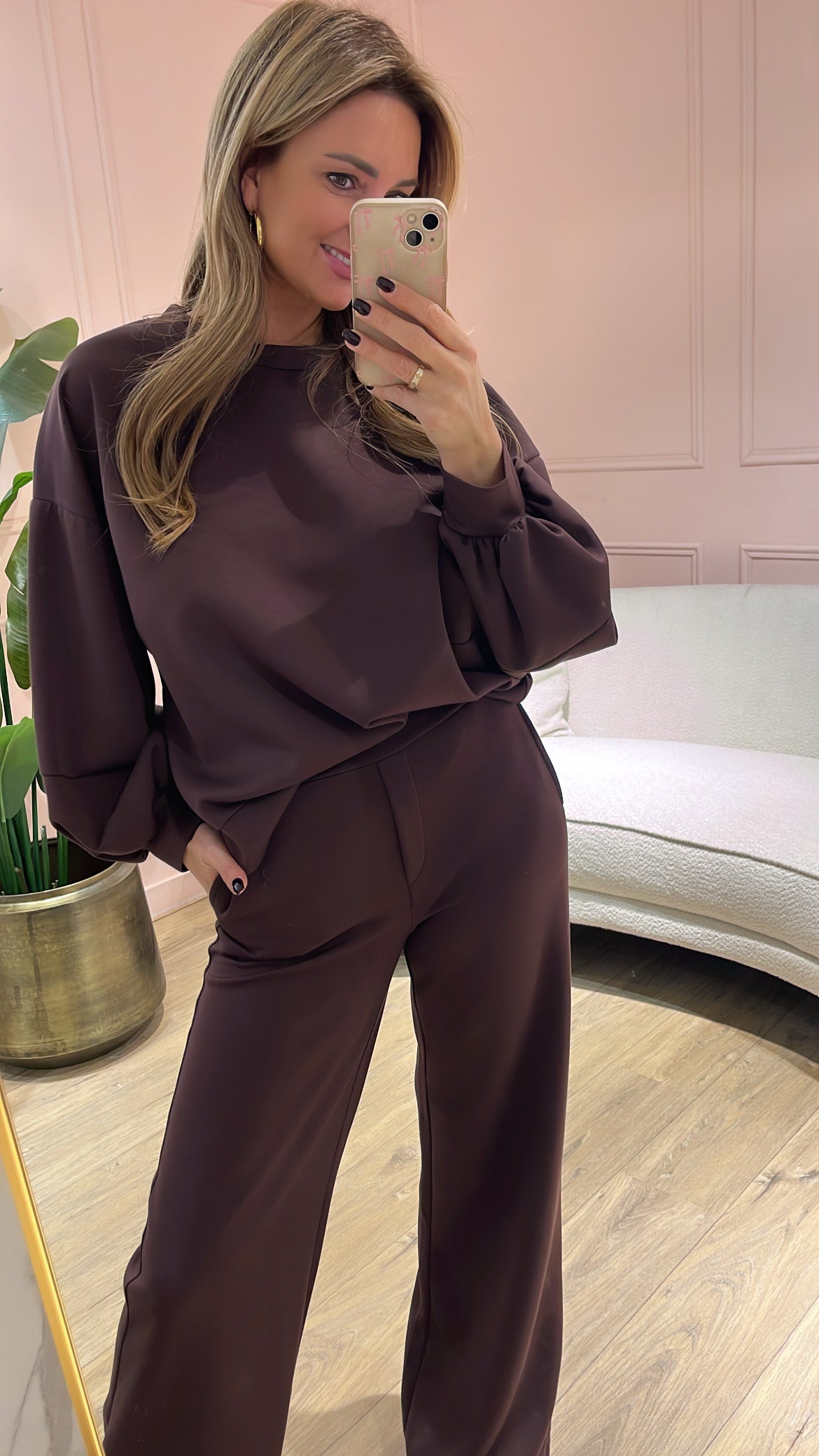 Broek Amelie Azzuro Choco