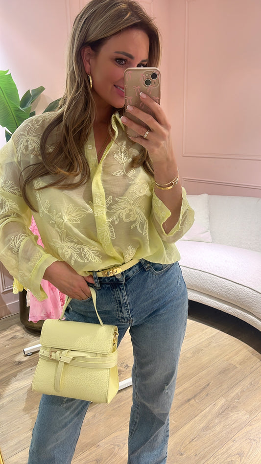 Blouse Liv Geel
