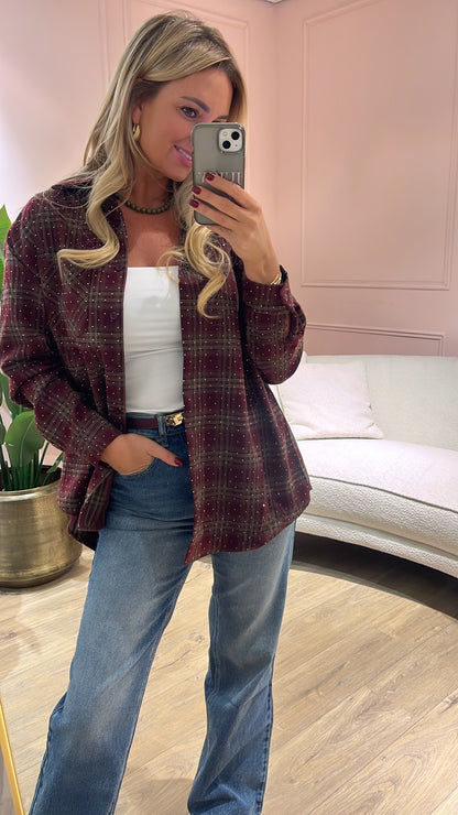 Ruit Blouse Jill Bordeaux