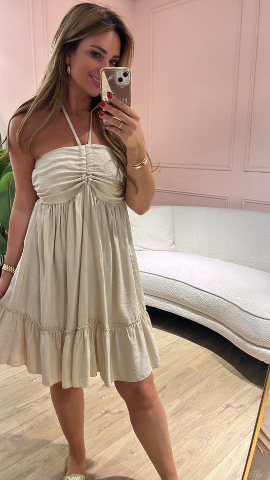 SALE!! Beach Dress- beige