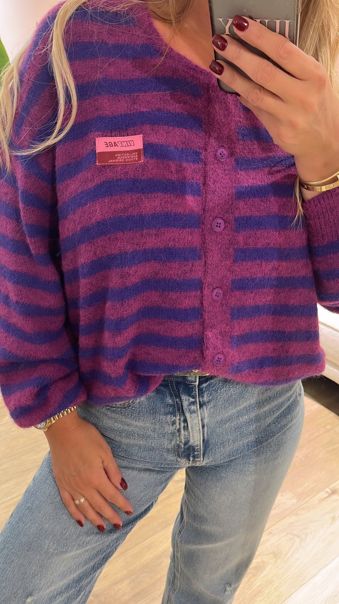 Vest Livia Paars