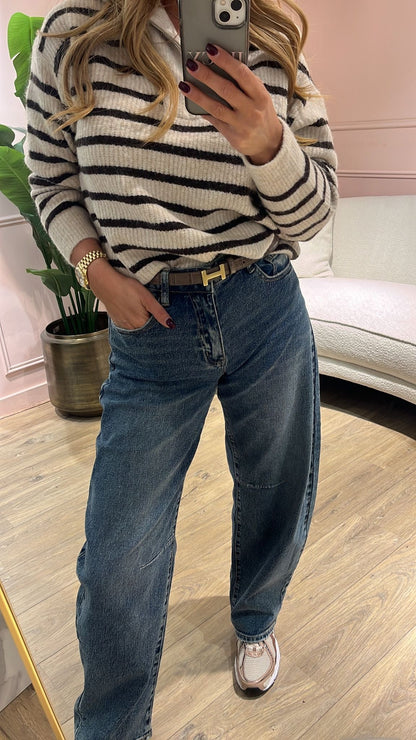 The Paris Striped Knit