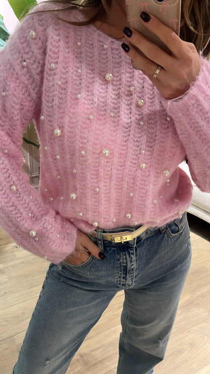 Trui Pearl Roze