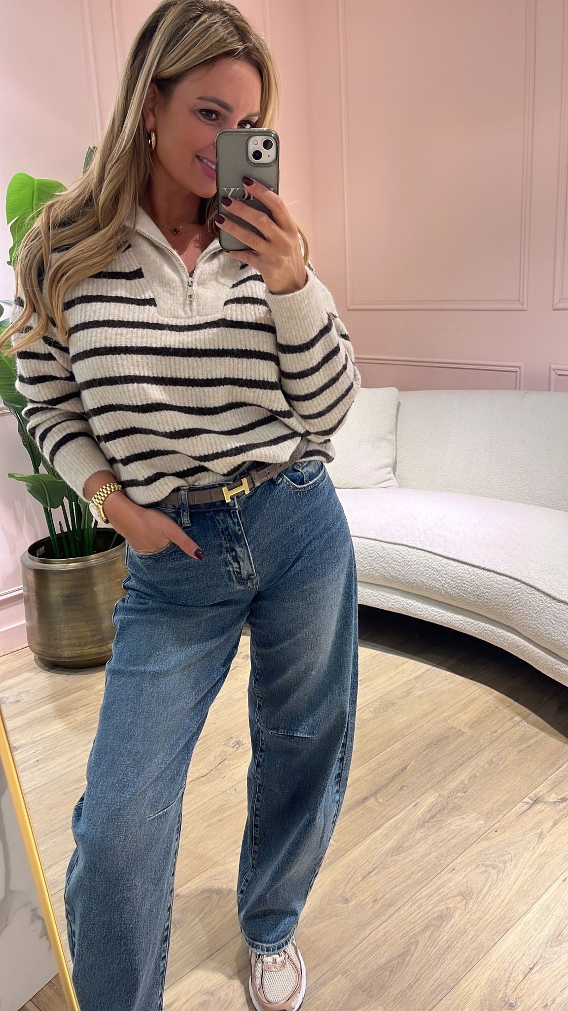 The Paris Striped Knit