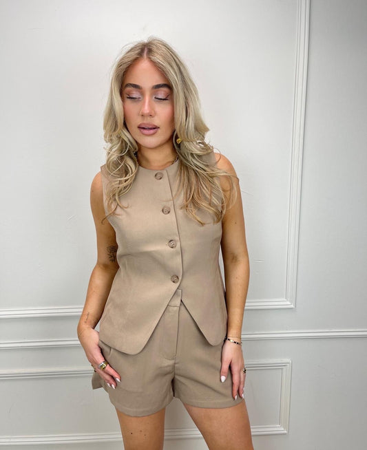 Gilet Benthe Beige