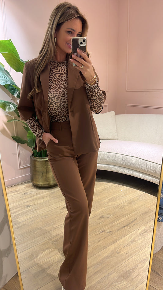 Pantalon Merel Bruin