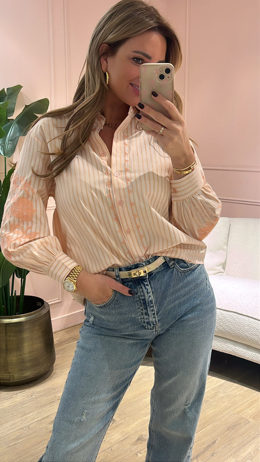 Blouse Elise Peach