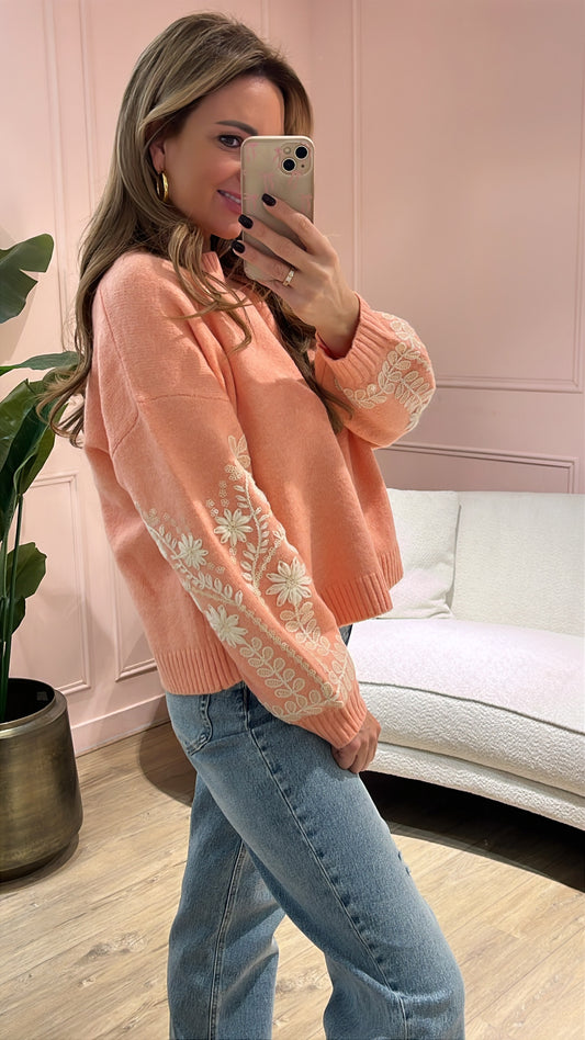 Trui Belle Peach