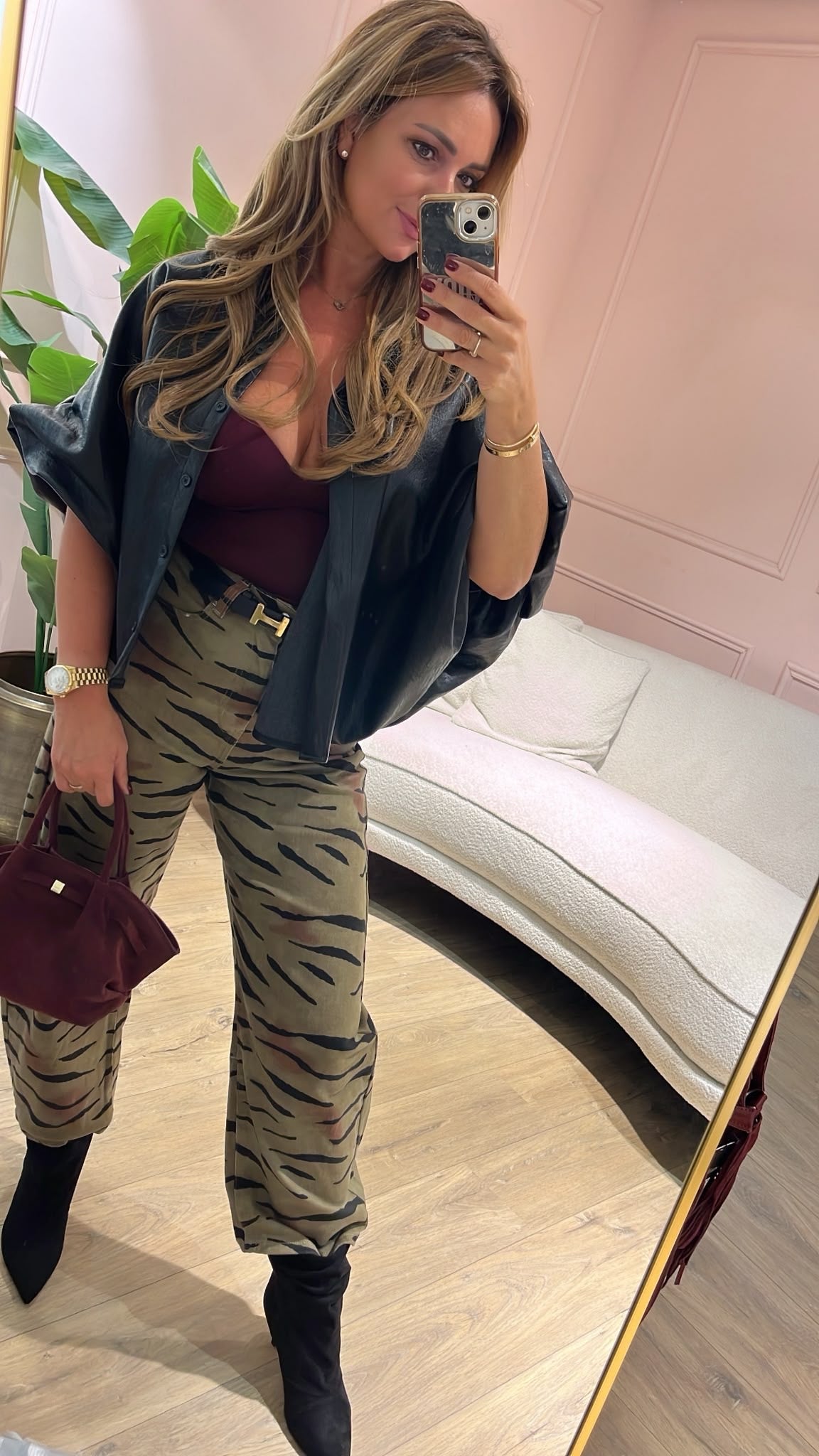 Animal Print Ballonbroek