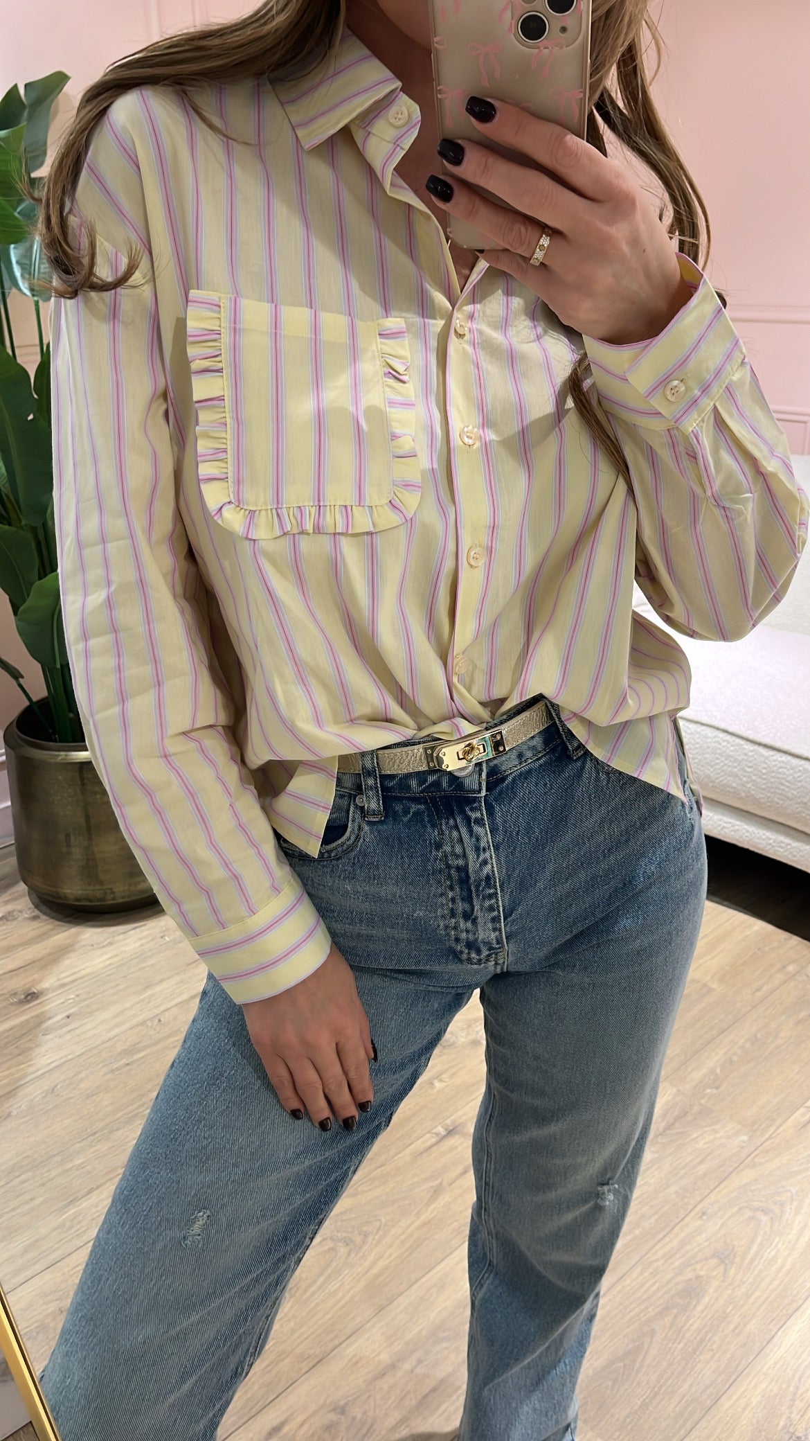 Blouse Azzuro Ninthe Geel