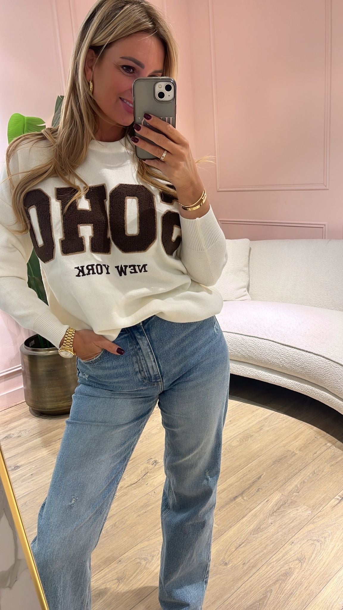 Soho Sweater – Brown