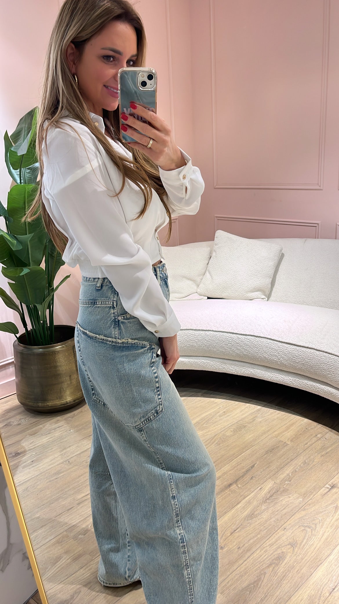 Barrel Broek Queen Hearts