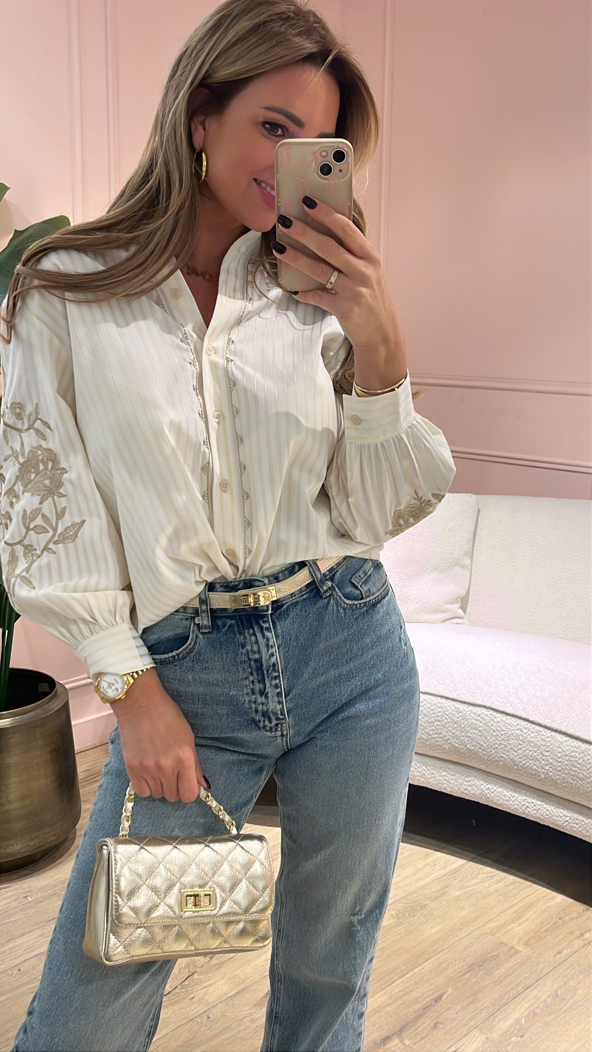 Blouse Elise Creme
