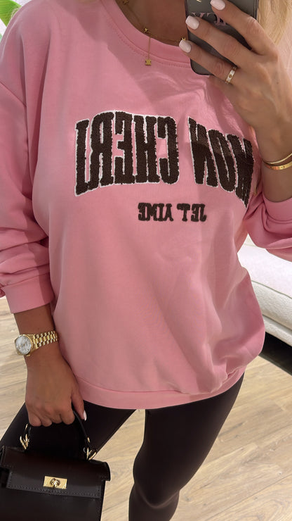 Sweater Mon Cheri Roze