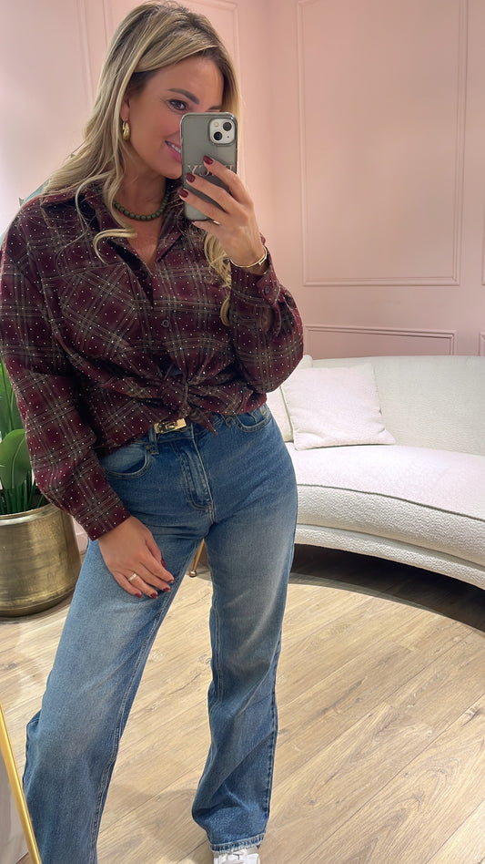 Ruit Blouse Jill Bordeaux