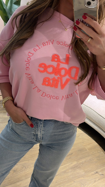 La Dolce Vita Sweater Roze