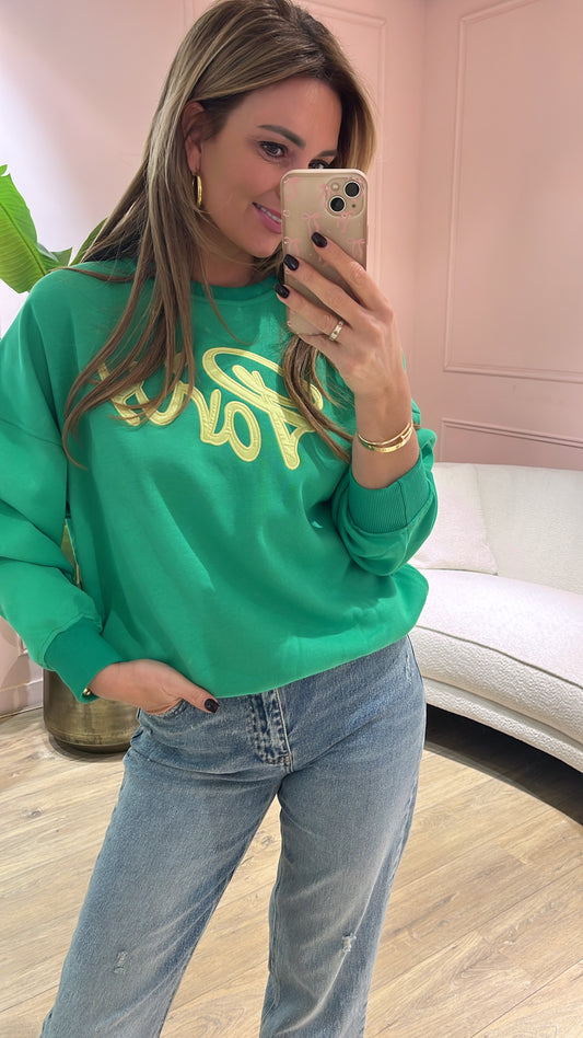 Paris Trui Gucci Groen Azzuro