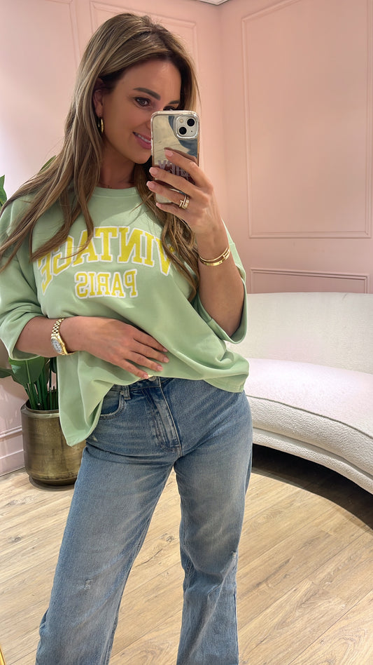 Sweater Vintage Mint