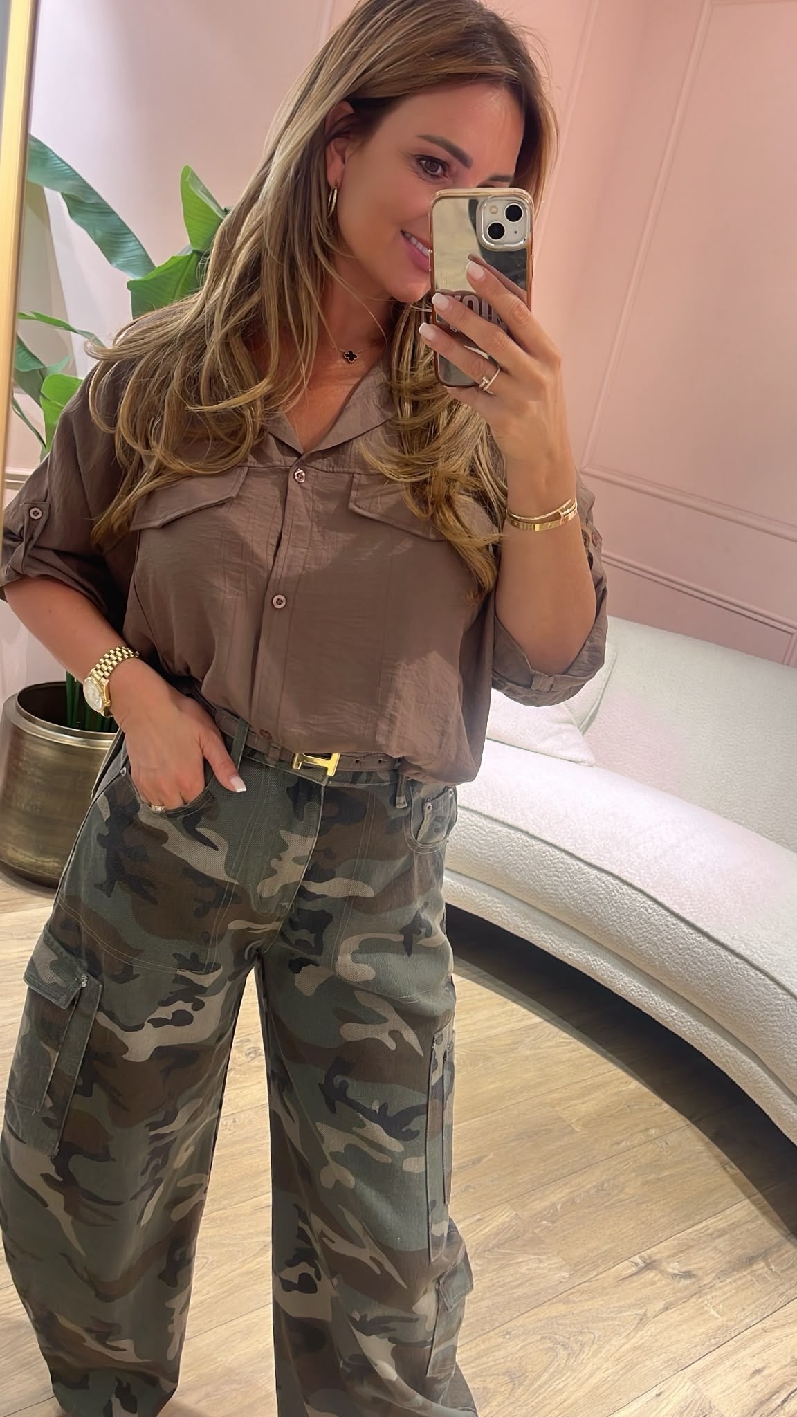 Army Chic Cargo Pants 💚